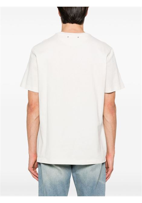T-shirt Worn-White in bianco Golden goose - uomo GOLDEN GOOSE | GMP01220P00188111421